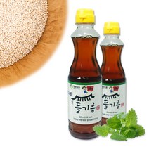 청정식품 CJF001-5 100% 볶음 통들깨 고소한 들기름 500ml, 1개