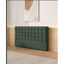 침대 신혼부부 자취방 호텔식 인테리어 헤드 꾸미기 머리판, 그린