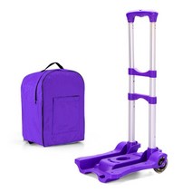 접이식카트 폴딩카트 카고박스 접이식핸드카트휴대용 접이식 알루미늄 쇼핑 카트 소형 트레일러 트롤리, 한개옵션1, 04 B-1