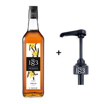 1883 바닐라 시럽 1000ml [당일발송], 1883 바닐라 시럽 1000ml+1883 시럽 펌프