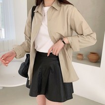 티데일리 [로켓] 포드 베이직 셔츠 여성용 무지 카라 기본 남방