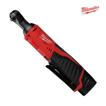 본체+배터리2개+충전기+케이스 포함/밀워키 M12 IR-202B 충전 전동 임팩 라쳇 렌치 공구, 단품없음