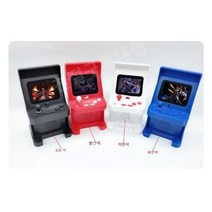 옛날게임기 오락기 레트로게임기, 검정색 조이스틱 유형 2인치 화면