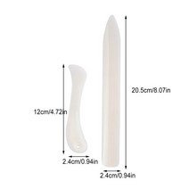 DIY 플라스틱 폴더 종이 주름 도구 뼈 득점 접는 스크랩북 수제 제본 카드 용품 2 개, 01 2pcs