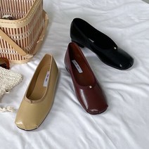 여성 플랫슈즈 굽1.5cm 발편한 데일리 구두 - [L/FL]