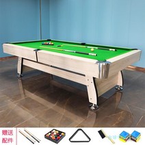 고급 당구대 실내 테이블 큐대 대형 포켓볼 당구 가정용 대대, 단일사이즈, A 9피트