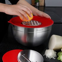채칼 믹싱볼 슬라이서볼 키친아트 25cm, 상세페이지 참조