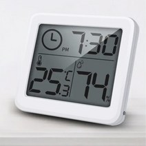 거실용 디지털 온습도계 온도습도측정계 습도측정기, 1개