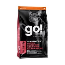 GO 센서티비티 + 샤인 연어 레시피 DF 애견 사료, 생선, 5.44kg, 1개