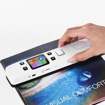 필름 스캐너 휴대용 슬라이드 스캐닝 a4 iscan wifi 1050dpi jpgpdf 사진 이미지 책 문서 스캐닝 lcd 디스플레이용 고속 핸드헬드, 와이파이 32g SD 카드
