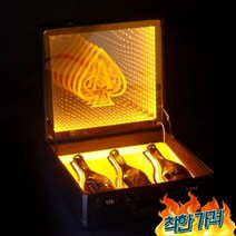 샴페인 빛나는 에이스 스페이드 병 발표자 Glorifier 상자 -, 3.yellow 색상