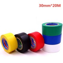 단열재 단열필름 접착식 보온재 바닥 외벽 PVC 전기 절연 테이프 30mm * 20m 방수 난연성 무연 슈퍼 접, 05 BLACK_01 20M