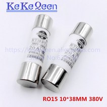 5pcs 세라믹 퓨즈 10*38mm 1A 2A 3A 4A 5A 6A 8A 10A 16A 20A 25A 32A 380V 500V RO15 RT18 RT14 R015 RO-15 10*, 01 380V _ 06 2A 5PCS