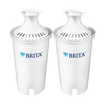 브리타 표준 워터 필터 피쳐 및 디스펜서용, 2 Count (Pack of 1), Standard, Filters