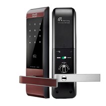 게이트맨 CRUZ2 해킹 방지 IoT 보안인증 카드키+번호키 디자인 디지털도어락설치비별도, 자가설치