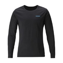 시마노 SH-095T 긴팔 티셔츠, BLACK M