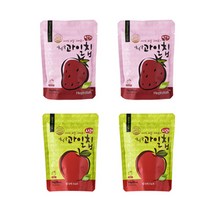 인기만점 아이간식 아비삭 과일칩 사과 딸기, 14g, 1개