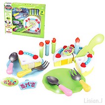 리시안제이 생일파티 케이크 소꿉 놀이 소품 2살 여자 아이 선물 두돌 선물