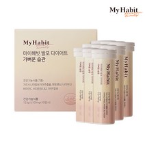 마이해빗 발포 다이어트 가벼운 습관 가르시니아 (4 100mgX10정X3통), 30정, 3박스