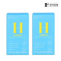 한미양행 히알루론산 콜라겐 이너뷰티 피부보습 영양제 500mg60캡슐2박스