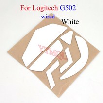 로지텍 G502X G502/히어로 유선 및 광속 무선 에디션용 경쟁 레벨 마우스 피트 마우스 스케이트 1-10 세트, 04 G502 wired White, 01 1 Set
