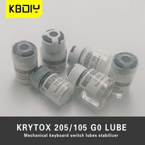 숫자왼쪽키보드 왼손잡이 마우스 키보드 숫자패드 KBDiy 키보드 스위치 윤활유 그리스 Krytox GPL205 G0 G00 GPL105 스위치 오일 안정제 윤활제 DIY 기계식 키, [1] 10g, [3] GLP205 G0
