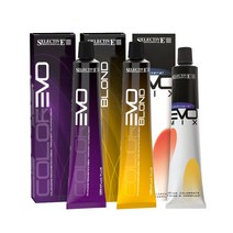 셀렉티브 에보 염색약 100ml 새치커버+산화제, 1.1 블루블랙 (새치커버), 1개