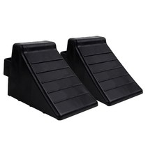 차량용 용달 트럭 고임목 미끄럼방지 받침틀 경사주차 건설현장 자동차 캠핑카 카라반 SUV 고무 1톤 화물차 승용차 바퀴고정 언덕 포터2 비탈길, G 029 대형