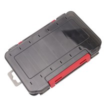 12/14 지그 루어용 PP 오징어 지그 케이스 태클 박스 허리에 걸기 배낭, 설명, PP 폴리프로필렌, 14 구획