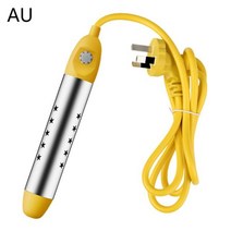 히터 휴대용 침수 재 서스펜션 욕실 수영장 2500W 플로팅 전기 온수기 보일러 난방, AU Plug
