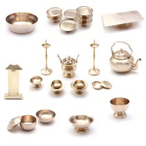 방짜유기 제기류 단품 모음 제사세트 제기세트 명절제기 설날 추석 제기, 제기(중)