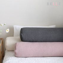 [데코벨] 100수 순면 누빔 바디필로우/안고자는베개, 솜 추가 안함(커버만 발송), 핑크