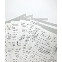 데스크프로젝트 떡메모지 A4 모눈 노트 패드 모음, Spring, Spring