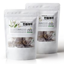 늘해찬 볶은 국산 흰꽃 민들레차 티백 민들레뿌리차 삼각티백 꽃차 대용량, 1g, 100개입, 2개, 50개입