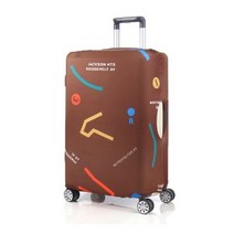 Travel Mate 뉴욕시티 트랜싯 캐리어커버TLC01-CH - 초코M