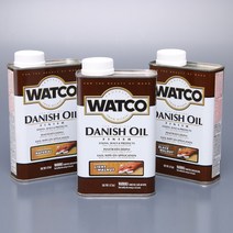 왓코 대니쉬오일 473ml 원목그대로의 느낌표현 스테인과 바니쉬를 한번에 사용 미국생산 색상옵션, 후르츠우드-568.0647