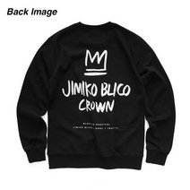 [지미코브리코] jimiko blico crown bb sweatshirt black 맨투맨