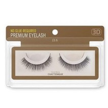 [샤뜨니끄 속눈썹 10개세트] 원터치 3초 3D 속눈썹 10개 세트 3D 셀프연장, J3.6-11mm, 10개