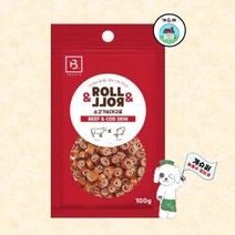 브리더랩 비프롤 100g 롤롤간식 강아지간식, 단품