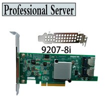 cpu INSPUR 92078i 6Gbps HBA LSI FWP20 IT 모드 ZFS freeenas unRAID 2 SFF8087 SATA, 02 9207-8i IT