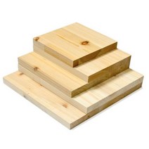 아이베란다 목재자투리모음 소품제작용 스트링아트재료, 14.삼나무 집성 24T 250x250(1개)