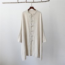봄 여름 롱 가디건 생활한복 법복 저고리 개량한복 린넨 도포 사찰의상