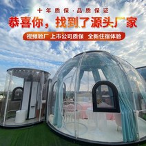 이글루돔쉘투명텐텐텊에어텐트돔형텐트인터넷 유명인야외 스타 룸레스토랑PC버블 하우스모바일 홈스테이Space Capsule Camp투명 텐트Sunshine Room, 1.定制产品拍前请咨询