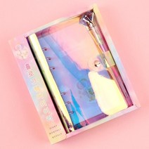 10000 별빛 홀로그램커버 6공 만년다이어리