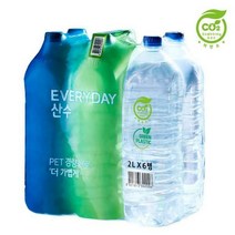 [저탄소인증제품] 에브리데이 산수 생수 2L x 12병