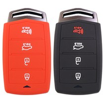 더조은셀러 G80 G70 EQ900 제네시스 제너시스 차종 등 스마트키 실리콘 케이스 키홀더, key_04_블랙