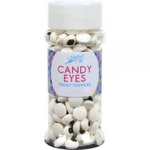 Brand Castle 캔디 아이 토퍼 - 식용 베이킹 장식 컵케이크 케이크 쿠키 브라우니를 위한 재미있는 구글리 할로윈 부활절 및 아트 프로젝트 (82.2g(2.2온스), 2.9oz Candy Eye Toppers_2.9 Ou