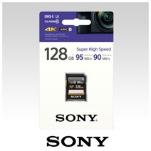 소니정품 SF-G1UZ 128G SD메모리카드 U3 4K a6400