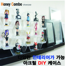 인테리어 아크릴 케이스 허니콤보/피규어케이스
