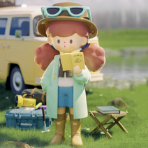 F.UN Molinta Camping VLOG Series 등산 캠프 시리즈 랜덤인형모형, 스타일C